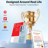 Husa pentru Samsung Galaxy S26 Ultra, Torras Ostand Slim Series, transparenta
