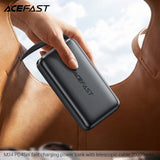 Baterie Externa Acefast (M34), cu Cablu Telescopic, Type-C, Incarcare Rapida, PD45W, 20000mAh, Argintiu