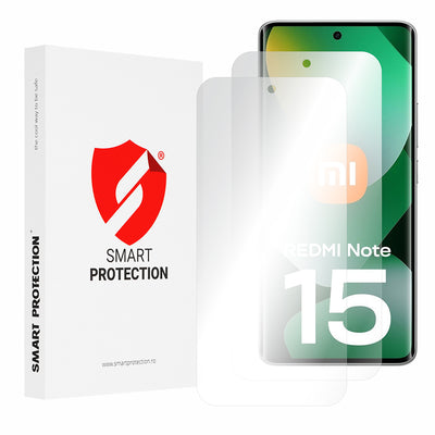Folie de protectie pentru Xiaomi Redmi Note 15 4G, Smart Protection Premium Classic (2 pack)