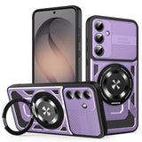 Husa pentru Samsung Galaxy S26, Techsuit RuggedCam, albastru