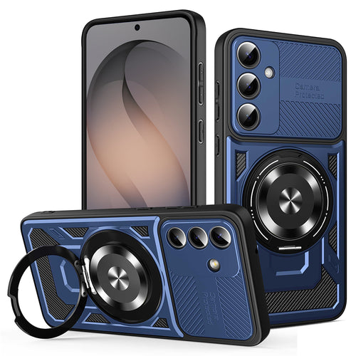 Husa pentru Samsung Galaxy S26, Techsuit RuggedCam, albastru