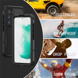 Husa pentru Samsung Galaxy S26, ShellBox Waterproof IP68 Case, negru
