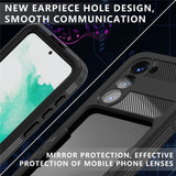 Husa pentru Samsung Galaxy S26, ShellBox Waterproof IP68 Case, negru