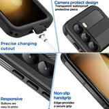 Husa pentru Samsung Galaxy S26, ShellBox Waterproof IP68 Case, negru