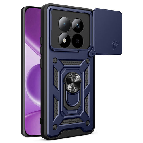 Husa pentru Xiaomi Redmi Note 15 Pro 4G, Techsuit CamShield Series, albastru
