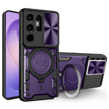 Husa pentru Samsung Galaxy S26 Ultra, Techsuit CamGuard Pro, albastru