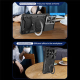 Husa pentru Samsung Galaxy S26 Ultra, Techsuit CamGuard Pro, roz auriu