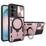 Husa pentru Samsung Galaxy S26 Plus, Techsuit CamGuard Pro, roz auriu