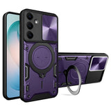 Husa pentru Samsung Galaxy S26 Plus, Techsuit CamGuard Pro, albastru