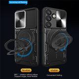 Husa pentru Samsung Galaxy S26 Plus, Techsuit CamGuard Pro, albastru