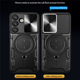 Husa pentru Samsung Galaxy S26 Plus, Techsuit CamGuard Pro, albastru