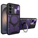 Husa pentru Samsung Galaxy S26, Techsuit CamGuard Pro, albastru