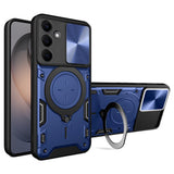 Husa pentru Samsung Galaxy S26, Techsuit CamGuard Pro, albastru