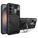 Husa pentru Samsung Galaxy S26, Techsuit CamGuard Pro, albastru