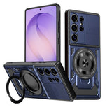 Husa pentru Samsung Galaxy S26 Ultra, Techsuit RuggedCam, albastru
