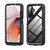 Husa pentru Samsung Galaxy A17 5G, ShellBox Waterproof IP68 Case, negru