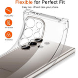 Husa pentru Samsung Galaxy S26, Techsuit Shockproof Clear Silicone MagSafe, transparenta