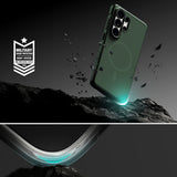 Husa pentru Samsung Galaxy S26 Ultra, Ringke Onyx MagSafe, verde