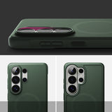 Husa pentru Samsung Galaxy S26 Ultra, Ringke Onyx MagSafe, verde