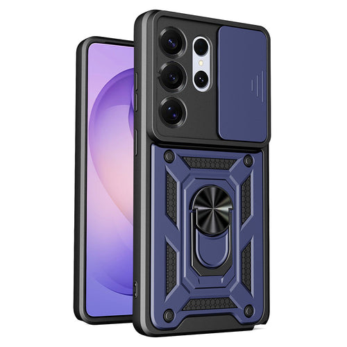 Husa pentru Samsung Galaxy S26 Ultra, Techsuit CamShield Series, albastru