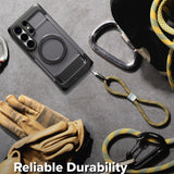 Husa pentru Samsung Galaxy S26 Ultra, Ringke UX Magnetic, fumuriu