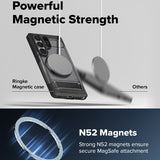 Husa pentru Samsung Galaxy S26 Ultra, Ringke UX Magnetic, fumuriu