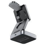 Incarcator wireless 3in1 Acefast (E20), MagSafe pentru Phone, Earbuds, Apple Watch, 23W, 3A, Pliabil, negru