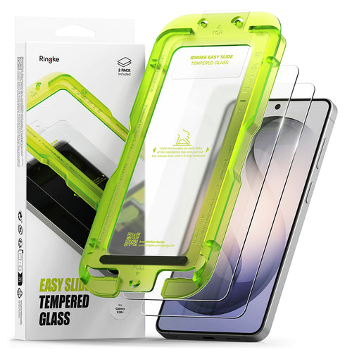 Folie de protectie pentru Samsung Galaxy S26 Plus, Ringke Easy Slide Tempered Glass (2 pack)