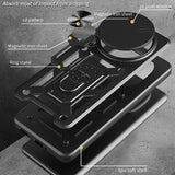 Husa pentru Honor Magic8 Pro, Techsuit CamShield Series, albastru