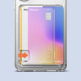 Husa pentru Samsung Galaxy S26 Plus, Ringke Fusion Card, transparenta
