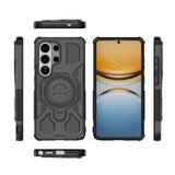 Husa pentru Samsung Galaxy S26 Ultra, Techsuit Carbon Shield PRO, negru