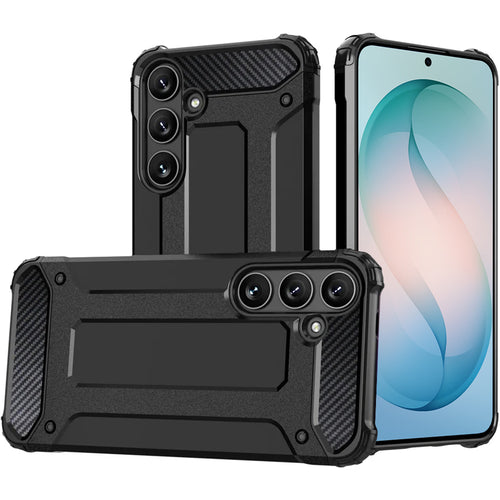 Husa pentru Samsung Galaxy S26 Plus, Techsuit Hybrid Armor, negru