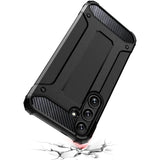 Husa pentru Samsung Galaxy S26 Plus, Techsuit Hybrid Armor, negru