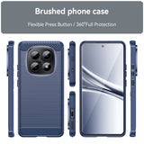 Husa pentru Xiaomi Redmi Note 15 4G, Techsuit Carbon Silicone, albastru