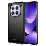 Husa pentru Xiaomi Redmi Note 15 4G, Techsuit Carbon Silicone, albastru