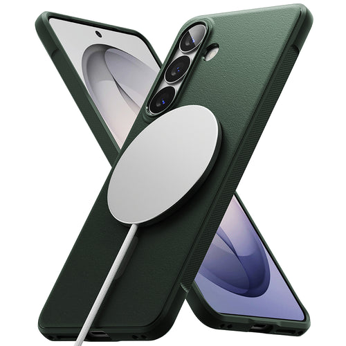 Husa pentru Samsung Galaxy S26, Ringke Onyx MagSafe, verde