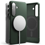 Husa pentru Samsung Galaxy S26, Ringke Onyx MagSafe, verde