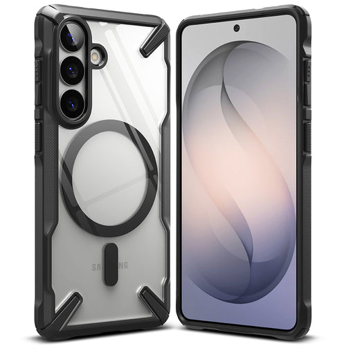Husa pentru Samsung Galaxy S26 Plus, Ringke Fusion X MagSafe, negru