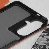 Husa pentru Samsung Galaxy S26 Plus, Techsuit eFold Series, portocaliu