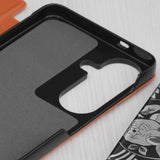 Husa pentru Samsung Galaxy S26, Techsuit eFold Series, portocaliu