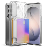 Husa pentru Samsung Galaxy S26, Ringke Fusion Card, transparenta
