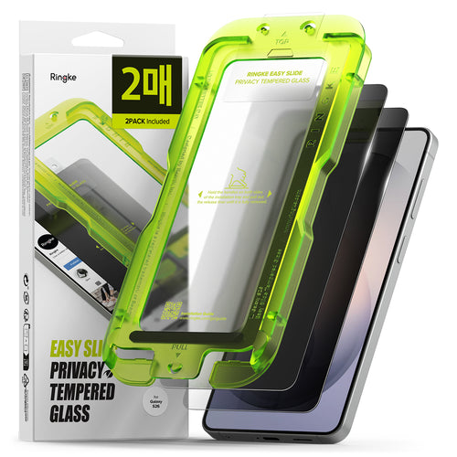 Folie de protectie pentru Samsung Galaxy S26, Ringke Easy Slide Tempered Glass (2 pack)