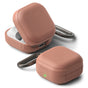 Husa pentru pentru Samsung Galaxy Buds 4 / Buds 4 Pro, Non-Slip Texture, Carabiner Hole, Ringke, oranj
