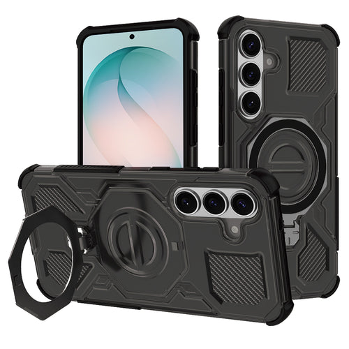 Husa pentru Samsung Galaxy S26 Plus, Techsuit Carbon Shield PRO, negru