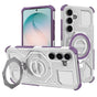 Husa pentru Samsung Galaxy S26 Plus, Techsuit Carbon Shield PRO, mov