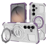 Husa pentru Samsung Galaxy S26, Techsuit Carbon Shield PRO, mov