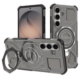 Husa pentru Samsung Galaxy S26, Techsuit Carbon Shield PRO, fumuriu