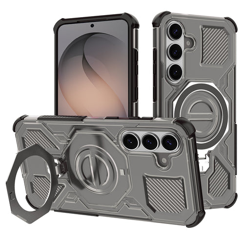 Husa pentru Samsung Galaxy S26, Techsuit Carbon Shield PRO, fumuriu