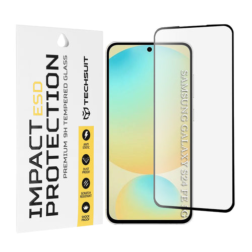 Folie de protectie pentru Samsung Galaxy S24 FE, Techsuit ESD Glass