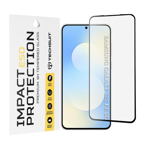 Folie de protectie pentru Samsung Galaxy S25 FE, Techsuit ESD Glass